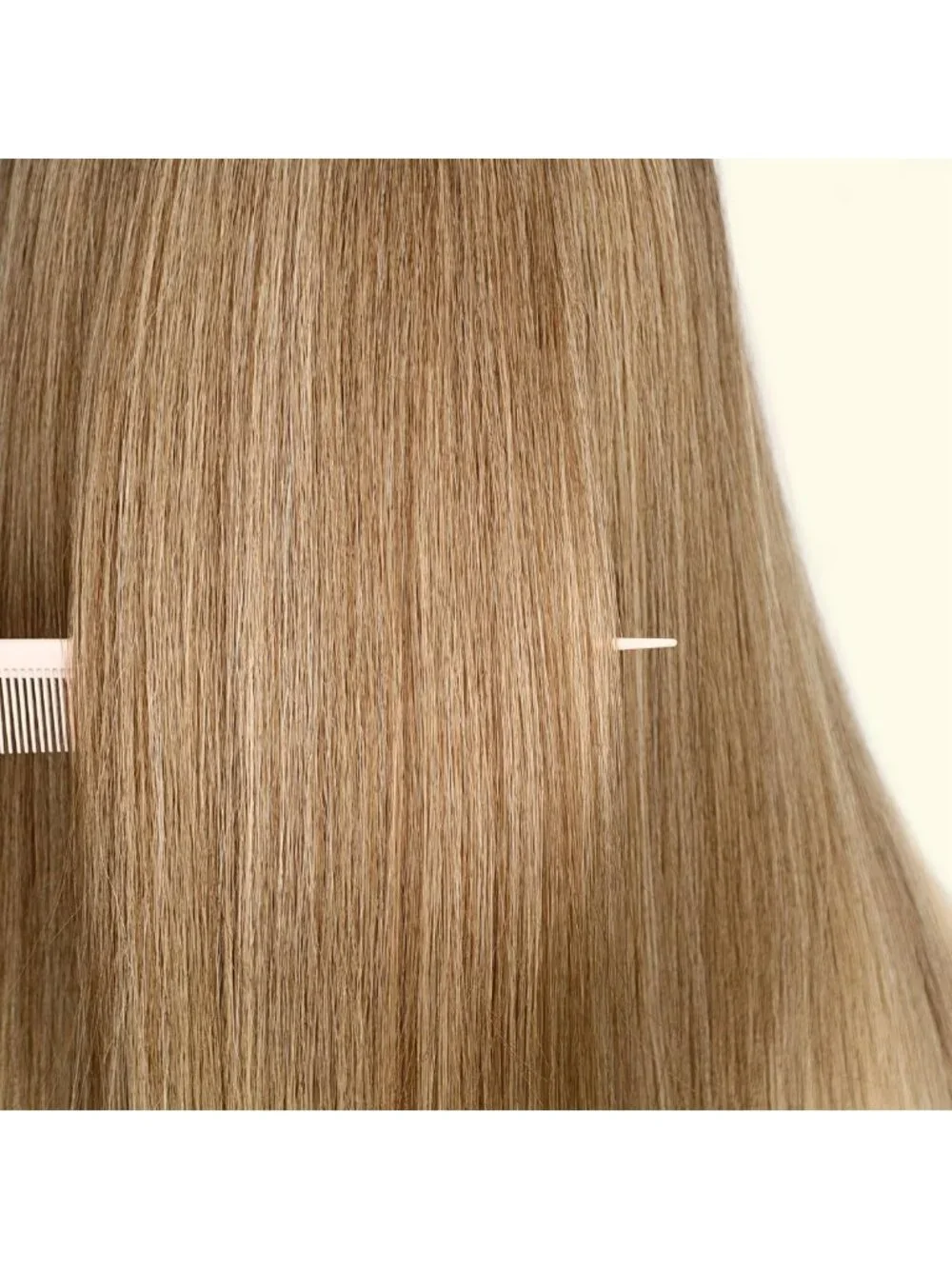 Blonde 28-Inch Straight Synthetic Lace Front Wig for Women - Natural Look